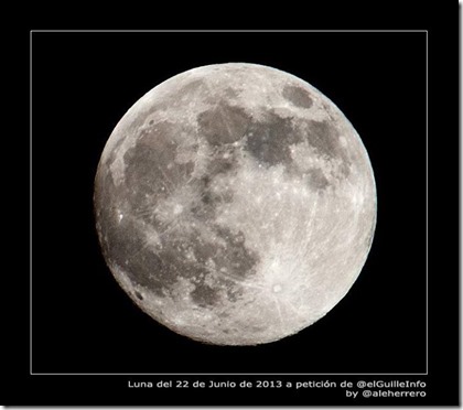 luna llena 22 junio 2013 by Alejandro Herrero